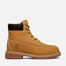 Botas Con Cordones 6 Inch Timberland® Premium para Niño (de 35,5 A 40) En Amarillo