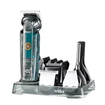 Maquina VGR V-102 Barba/Cabelo 6 Em 1 / LCD