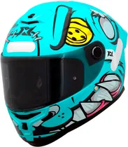 Capacete para Moto Axxis Hummer s Teedy C7 - Tamanho M (57-58) - Gloss Blue