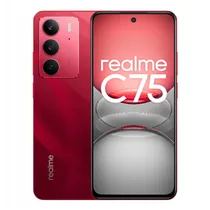 Smarphone Realme C75 RMX3941 256GB 8GB Ram DS NFC - Ruby Red Anatel