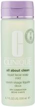 Sabonete Liquido Facial Suave Clinique All About Clean - 200ML