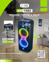 Caixa de Som Ecopower EP-1982 BT/TWS/Controle  Caixa de So...