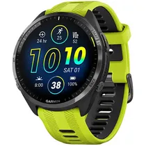 Relógio Garmin Forerunner 965 010-02809-02 com GPS/Bluetooth - Preto/Verde