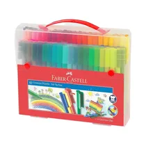 Marcador Faber Castell Connector Pens 155068 80 Unidades