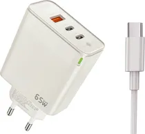 Carregador de Parede Hye HYEC79C 65W USB-A + USB-C
