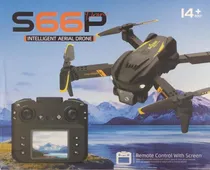 Drone S66P com Tela 4K HD Fotografia Aérea Câmera Dupla Dobrável Quadcopter