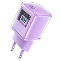 Carregador Acefast A53 30W USB-C Alfalfa Lila  Carregador ...