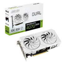 Placa de Vídeo Asus Dual Geforce RTX 4070 Super Evo Oc Edition 12 GB GDDR6X - Branco (90YV0KC8-MVAA00)