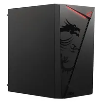 Gabinete MSI Mag Shield M301 Micro ATX Tower BLK