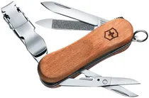 Canivete Victorinox Nail Clip Wood 580 0.6461.63 (6 Funções)