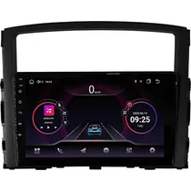 Autorádio para Mitsubishi Pajero 2007/22 Hetzer H-Pro 4G 9" Bluetooth + Câmera de Ré - Preto