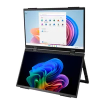 Monitor Portátil BAK BK-P1561-B - Full HD - HDMI/USB-C - 60HZ - Tela Dupla - 15.6"  Monitor Por...