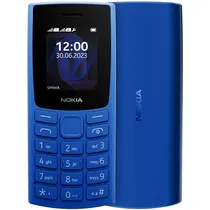 Celular Nokia 105 TA-1683 Dual Sim de 2.0" Rádio FM - Azul