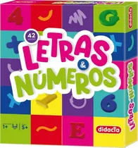 Jogo de Letras e Números Didacta - 170/14 (42PEças)