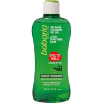 Bálsamo Pós-Solar Em Gel Babaria Efeito Gelo Aloe - 200ML