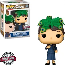 Funko Pop Clue MRS.Peacock W/Knife *Ex* 52