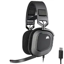Headset Gamer Corsair HS80 RGB / com Fio - Preto (CA-9011237-Eu)