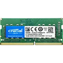 Memória Ram DDR4 So-DIMM Crucial 3200 MHZ 16 GB CT16G4SFS832A