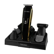 Maquina de Cortar Cabelo Tucano TC-8180 8 Em 1 Preta