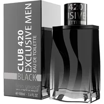 Perfume Linn Young Club 420 Exclusive Men Black Edt - Masculino 100ML