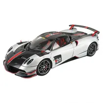 Car LCD 1/64 Pani Huayra BC Roadster Silver 64011SI