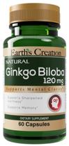 Earth's Creation Ginkgo Biloba 120MG (60 Capsulas)