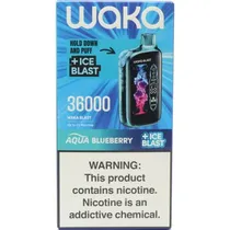 Waka Blast 36K Blueberry Aqua