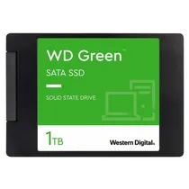 SSD Western Digital WD Green, 1TB, 2.5", SATA 3, Leitura 545MB/s, Gravação 450MB/s, WDS100T3G0A