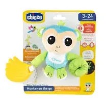 Chicco Juguetes Monito Portable Sonajero para Bebés 3 A 24 Meses Multicolor
