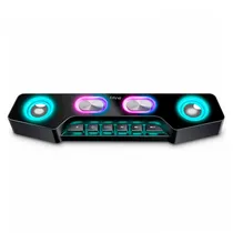 Soundbar Fifine Ampligame A16 Bluetooth USB RGB - Preto