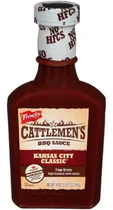Molho Frenchs Cattlemen's BBQ Sauce Kansas City Classic - 510G