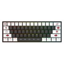 Teclado Gamer Checkpoint KX-400 NA-KB-1004 RGB Switch Red Layout 60% - Preto