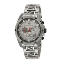 Relogio Analogico Masculino Sergio Tacchini Heritech ST.1.10068-1 com Pulseira de Aco Inoxidavel - Prata