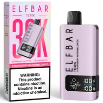 Pod Descartável Elfbar Te 30K Strawberry Watermelon Ice 30.000 Puffs