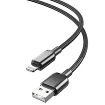 Cabo Lightning/USB-A Xo NB249 5A/1M - Preto