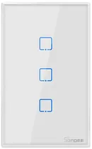 Interruptor Smart de Parede Sonoff TX T2US3C Branco