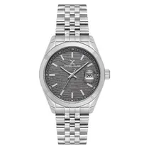 Relogio Analógico Masculino Daniel Klein DK.1.13883-2 Premium Gents / Pulseira de Aço Inoxidável - Prata/Preto