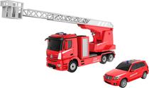 Mercedes Benz Antos Fire Engine Y Rescue Escala (1/26) RC 2.4 GHZ Rastar 78640