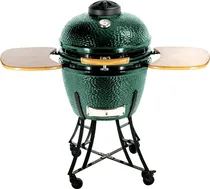Churrasqueira de Cerâmica Auplex Kamado Ceramic Grill 24" - Verde