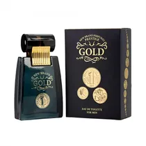 Perfume New Brand Prestige Gold Edt Masculino 100ML