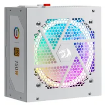 Fonte Redragon RGPS GC-PS006W-1 ATX 750W 80 Plus Gold PFC Ativo RGB - Preto