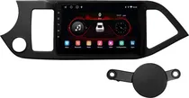 Multimídia Hetzer H-Pro Android 13 Tela de 9" Kia Picanto 2011/17