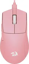 Mouse Gaming Redragon M724P K1NG 1K com Fio USB Rosa