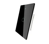 Moes Interruptor Smart Touch WS-US1-RFB-N 1BO/ Wifi/ RF/ Alexa/ Black