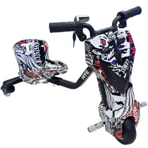 Triciclo Electrico Hye TR01 6.5" 50KG 150W - White/Black Comic