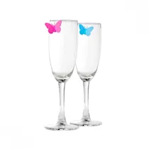 Marcador de Copas Mariposa 6PZS