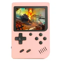 Console Portatil Game Boy Game Box Plus 500 Jogos + Controle - Rosa