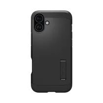 Estuche Protector Spigen ACS08216 Tough Armor Ai Magfit para iPhone 16 Negro