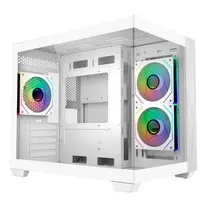 Gabinete Cooler Master Elite 481 Wood White E481-WHNN-S00