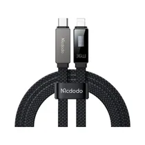 Mcdodo Cable USB-C A Lightning Black